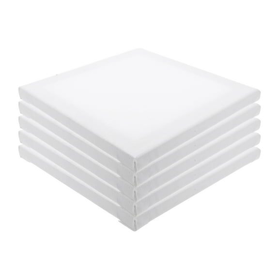 HONITANO Blank Painting Board White 5Pcs 8.0*8.0In