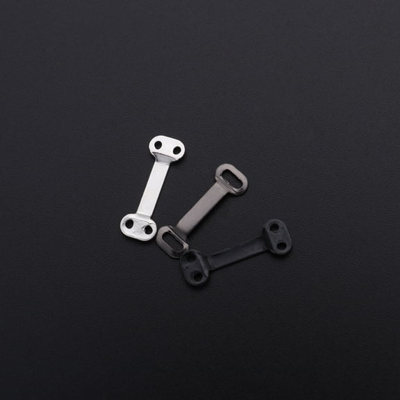 HONITANO 60 Sets Jeans Button Replacement Invisible Button Copper Material Round for Loose Jeans