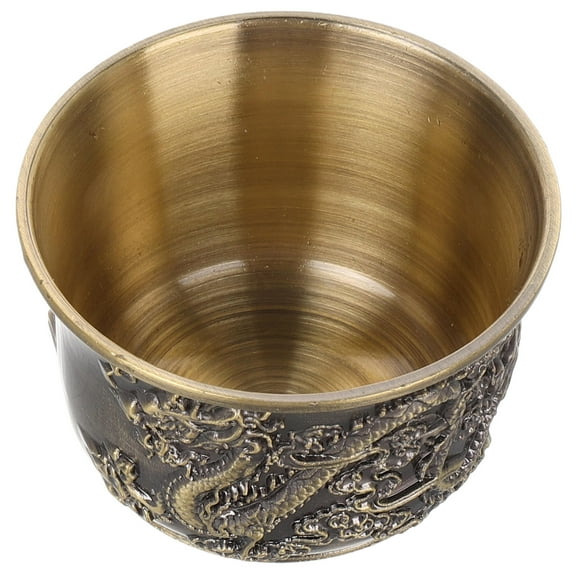 HONITANO 6Pack Dragon Mug Small Tea Cups 2.0In for Chinese Style Tea Table