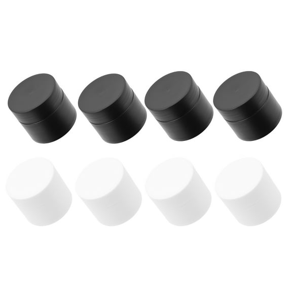 HONITANO 8Pack Cream Cases Lip Scrub Containers Airtight Storage for Outdoor Performance Party
