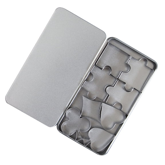 HONITANO 8Pcs Baking Molds Stainless Steel for Amateur Cooks Multipurpose Use