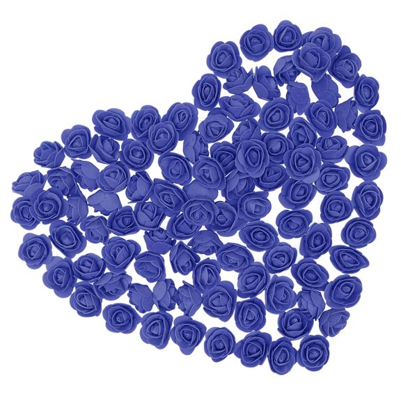 HONITANO 50 Pieces Foam Artificial Roses for Crafts, Wedding Decorations, Floral Arrangements, Home Decor and Projects