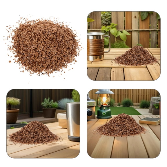 HONITANO Cherry Wood Grilling Chips and Pellets, BBQ Smoker for Grill Cooking, Easy Lighting, Quick Ignition, Smoky Flavor