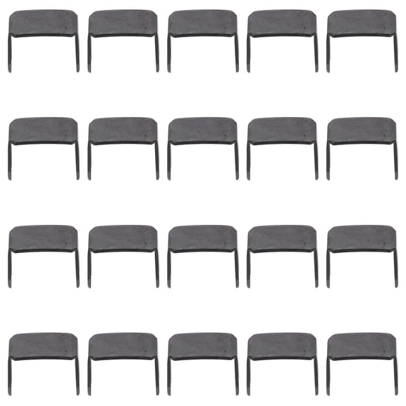 HONITANO Black Copper Zipper Repair Kit, 20pcs and Convenient Zipper Replacement for Home Use