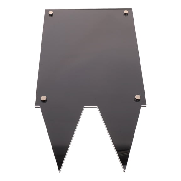 HONITANO Weatherproof Black Acrylic Grave Photo Frame for Outdoor Memorials