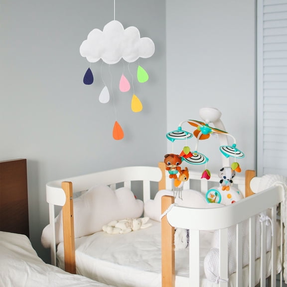 HONITANO Decorative Felt Clouds Hanging Decor White Party Decoration Homeowners Birthday Party 3Pcs