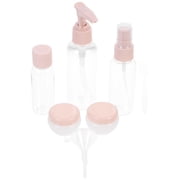 HONITANO Cosmetics Empty Bottles Multi-Color Plastic for Travel and Cleaning Lightweight Durable 1Set