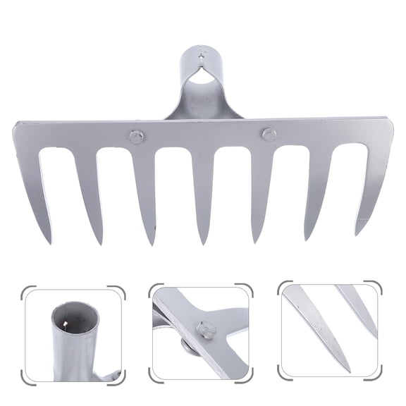 HONITANO Garden Rake 1Set for Watering and Trimming Plants Steel Horticulture Tool