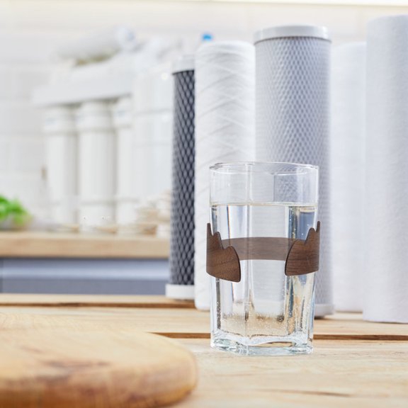 HONITANO Heat Insulation Wooden Coffee Sleeve with Nonslip Grip for Hot Drink Protection