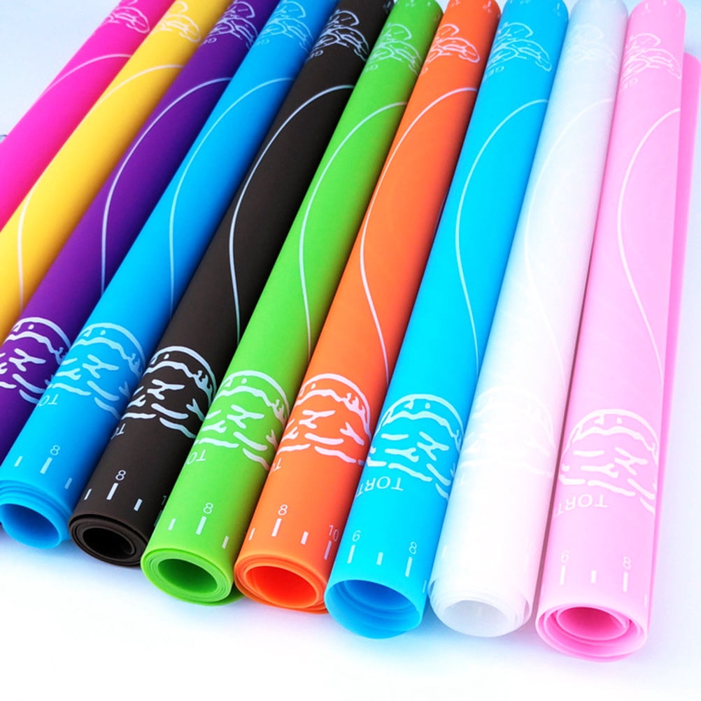HONITANO Silicone Baking Mat with Measurements, Small 29x26cm Dough ...