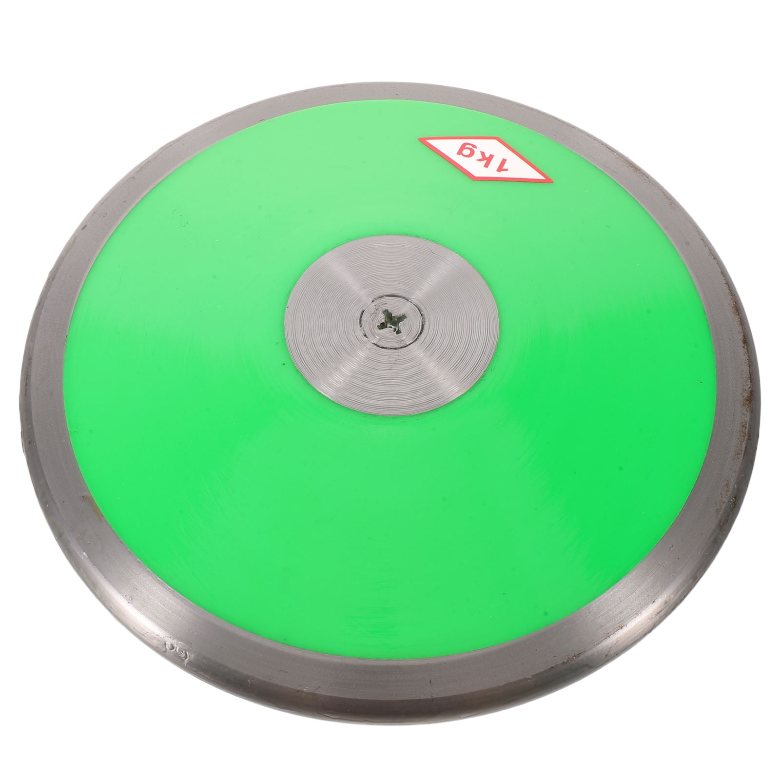 HONITANO Sports Training Discus 1Kg Rubber Green High Density Nylon ...