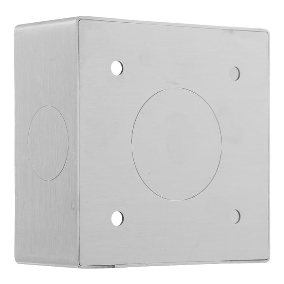 HONITANO Stainless Steel Wall Socket Box Surface Mount Fireproof Junction Box for Home Electrical Safety