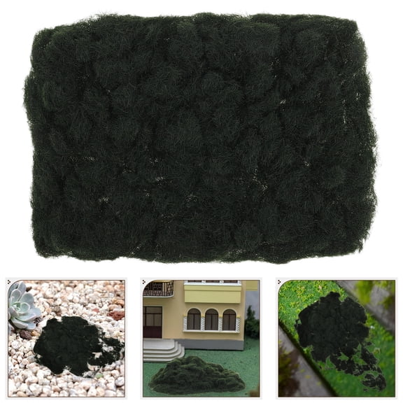 HONMEET 1 Bag Mini Plastic Static Grass Powder Green for Realistic Diorama Model Crafting Supplies