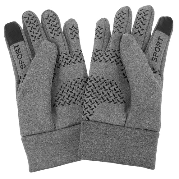 HONMEET Touch Screen Gloves Men Cycling Gloves Polyester 1 Pair 9.24X4.13X0.20in