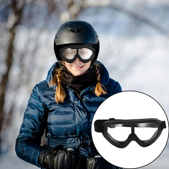 HONMEET 1 Pair Work Sunglasses Windproof Eyeglasses with PC Material for Outdoor Sports 19X8X2.3CM