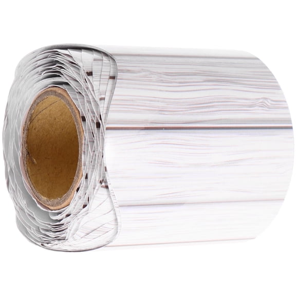 HONMEET School Decoration Borders Bulletin Board Border Trim White Waterproof Classroom 1 Roll