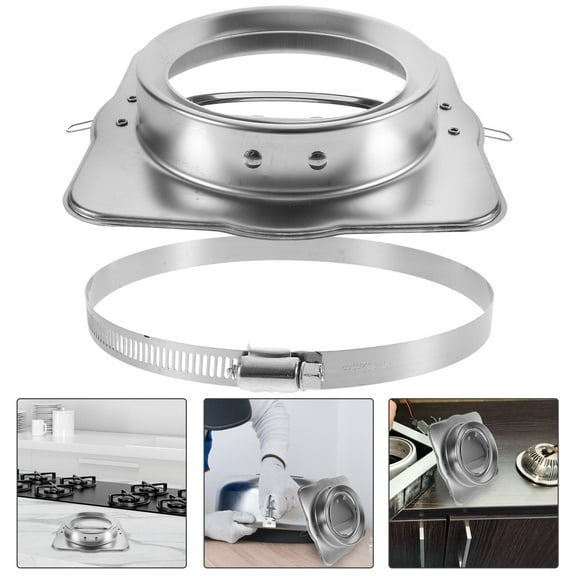 HONMEET Silent Check Valve for Air Compressor, Stainless Steel Exhaust Vent Cover, 1 Set Replacement Part