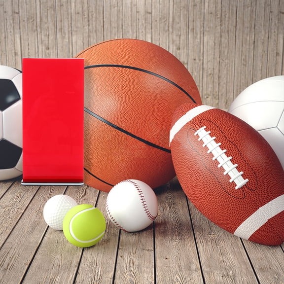 HONMEET Red Basketball Penalty Board with Serve Converter for Referees, Official Competition Scorekeeping Equipment