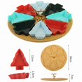 thumbnail image 1 of HONMEET 1 Set Christmas Tree Shaped Platter: Compartment Food Tray For Christmas Appetizers - Fruit Dish & Candy Containers - Snack Organizer Candy Dish (8 Grid), 1 of 7
