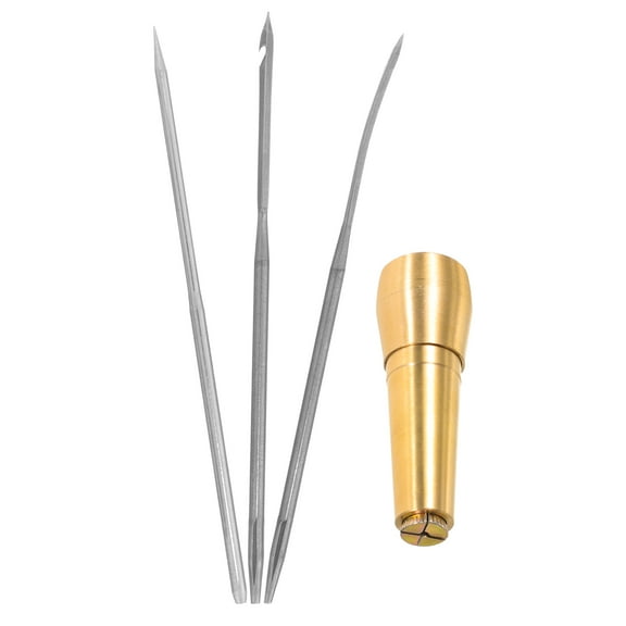 HONMEET Stitching Awl Sewing Awl Copper 1 Set