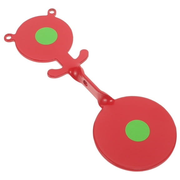 HONMEET Dartboards Metal Rotating Target Outdoor Game Toy 1 Set