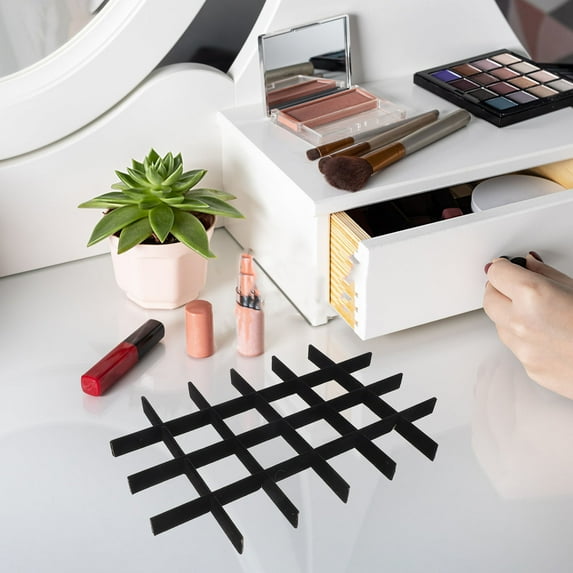 HONMEET Jewelry Display Organizer with Sleek Black Finish, Stylish and Functional Storage for Jewelry Collections