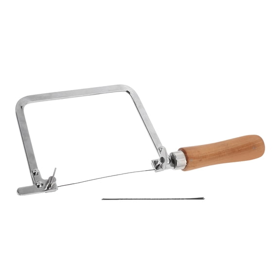HONMEET Metal Cutting Hacksaw Frame with Ergonomic Handle, 1 Set for Jewelry Making, Crafting, Precision Cutting and Projects