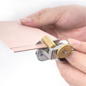 HONMEET 1Set Strong and Easy Use Strap Cutter Silver for DIY Leatherwork