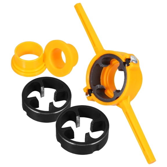 HONMEET Manual Threading Tool Set Orange - Multi-Use Water Pipe Repair Kit for Home Plumbing 1 Set