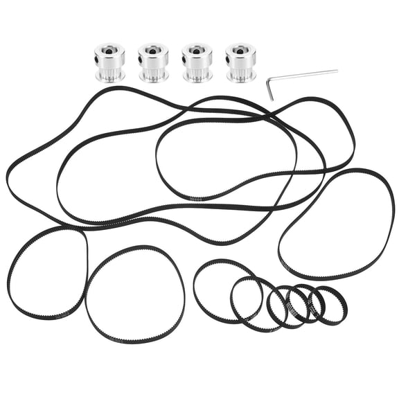 HONMEET 1 Set Synchronous Rubber Belt Replacement for Printer, Timing Belt for Printer Maintenance