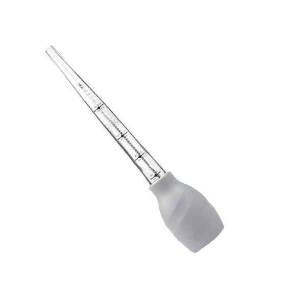 HONMEET Cooking Oil Baster Set with Brush, Random Color, 1 Piece Basting Pipette for Grilling and Baking