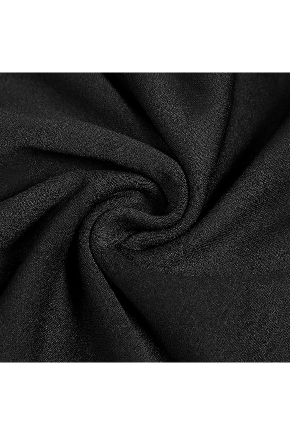 1 Set Yoga Supplies For Women Black Nylon Simple and Practical Workout Sets Comfortable For Yoga