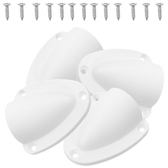 HONMEET 1 Set of Boat Cable Cover Plastic White Compact Boat Use