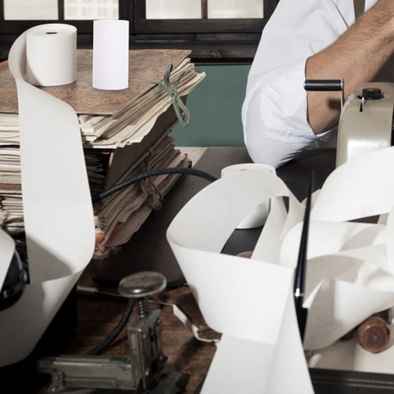 HONMEET White Thermal Paper Roll for Multipurpose Use in Hotels Shops and Offices