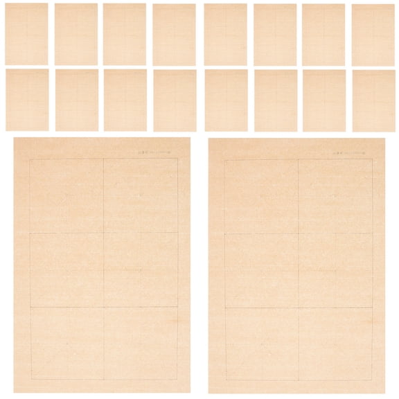 HONMEET Rice Paper for Crafts Beige 100 Sheets 13x9in