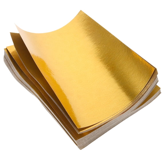 HONMEET 1000 Pieces Golden Sacrificial Paper Ingots with Smooth Texture for Traditional Worship and Ritual Use