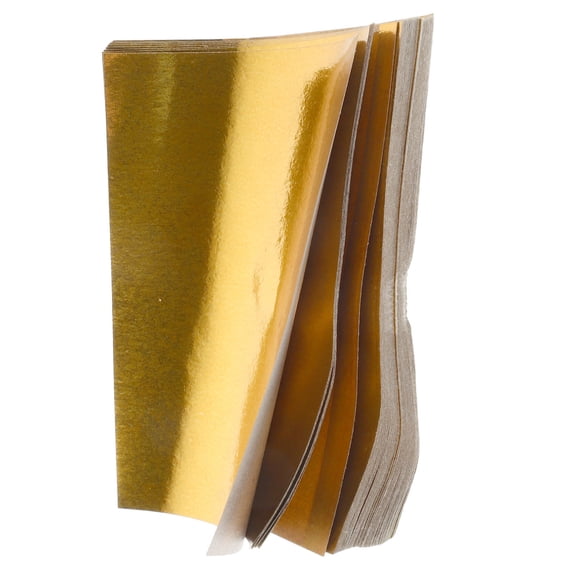 HONMEET 1000 Pcs Golden Ancestor Money Paper for Tomb Sweeping Festival Sacrificial Rituals Home Worship Supplies