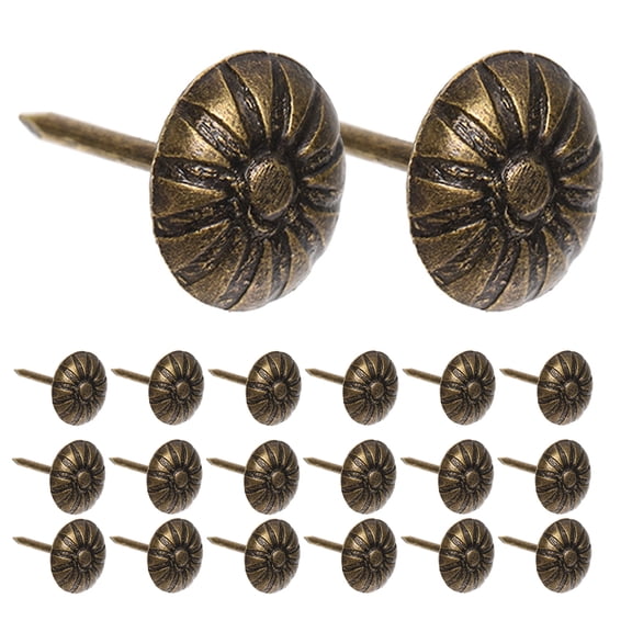 HONMEET 1000pcs Olive Green Upholstery Nails Decorative Tacks for Furniture, Crafts, Home Decor, Projects and More