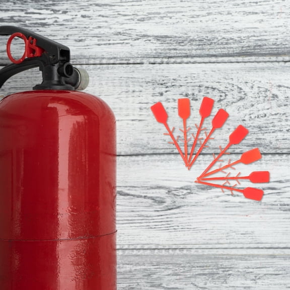 HONMEET Security Seal Fire Extinguisher Latches Red Plastic 1000pcs