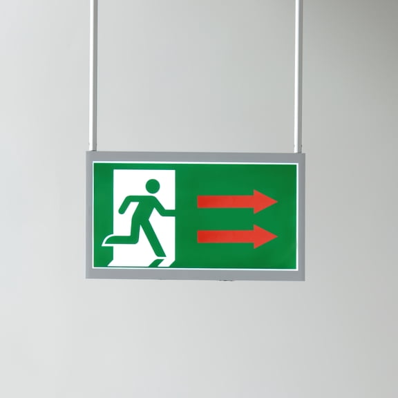 HONMEET 100Pcs Red Arrow Stickers Adhesive Directional Decals for Floor and Wall Use