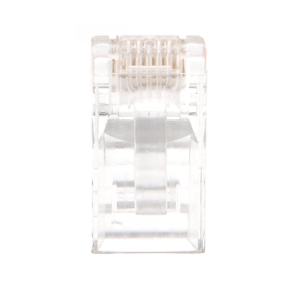 HONMEET 100Pcs Rj45 Crimp Connectors Cat5e with 8 Contacts for Reliable Ethernet Cabling