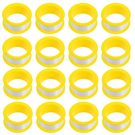 HONMEET 100-Pack Multi-Color Plumber's Tape for Water Pipe Leak Repair, Sealant Tape for Plumbing Applications