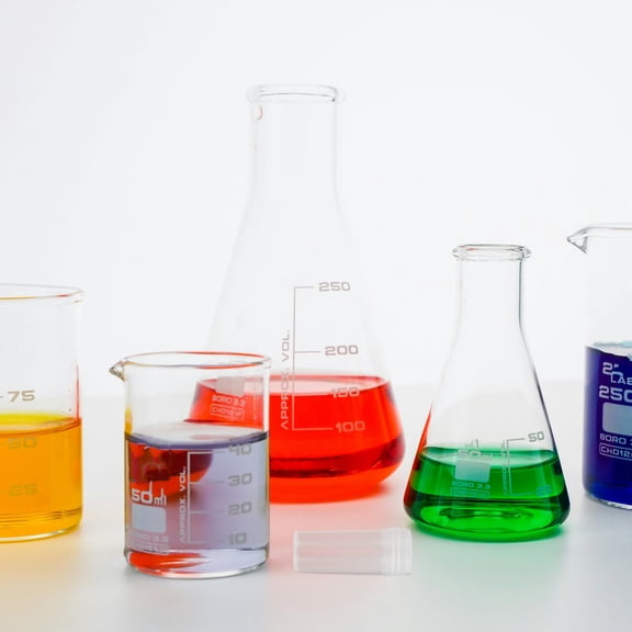 HONMEET 100pcs Test Tubes With Lids Transparent Plastic Sample Vials For Chemical Containers