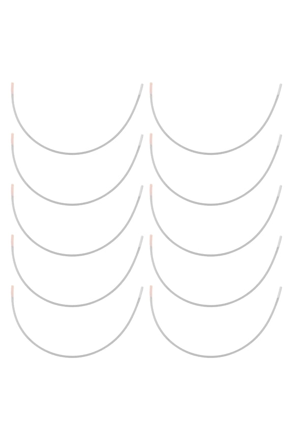 10 Pairs Metal Bra Underwire Supports for Lingerie with Easy Installation and Comfort