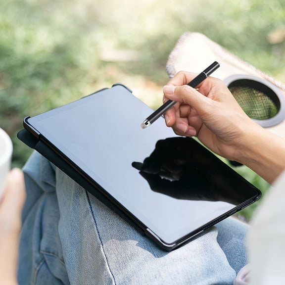 HONMEET 10Pcs Capacitive Stylus Replacement Tips Color with Scratch Protection for Tablets Smartphones