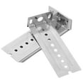 thumbnail image 1 of HONMEET Drawer Slide Track Hardware Accessories Silver Stainless Steel for Drawer Use, 1 of 8