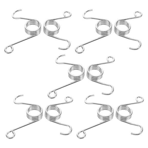 HONMEET 10-Pack Motorcycle Pedal Springs Set for Off-Road Throttle and Brake Pedal Control Replacement