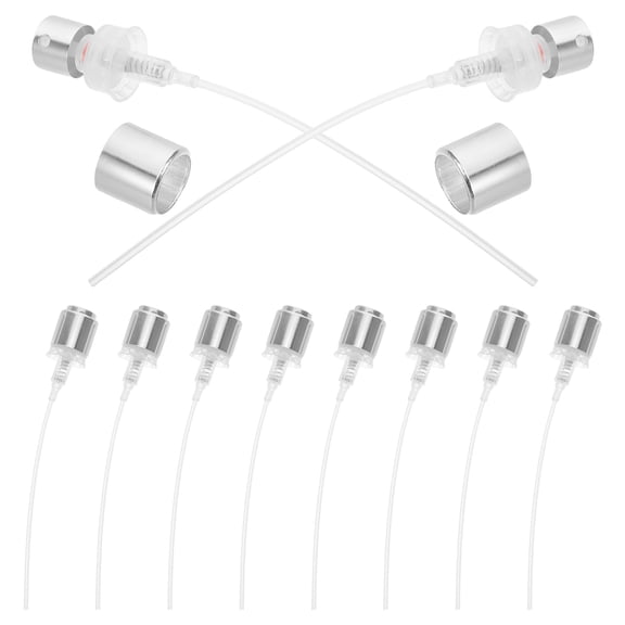 HONMEET 10Pcs Perfume Bottle Spray Pump Replacement Aluminum for Fine Projects