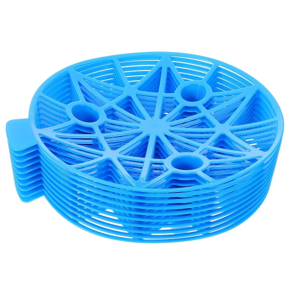 HONMEET 10Pcs Watermelon Trellis Stand Blue Durable Plastic Garden Support for Stable Fruit Storage