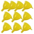 thumbnail image 1 of HONMEET Laboratory Funnels, Set of 10 Yellow Thick Plastic Funnels, and for Lab Use,, 1 of 8